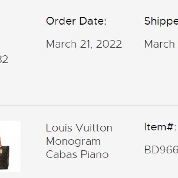 Louis Vuitton Cabas Piano - Picture 9 of 11